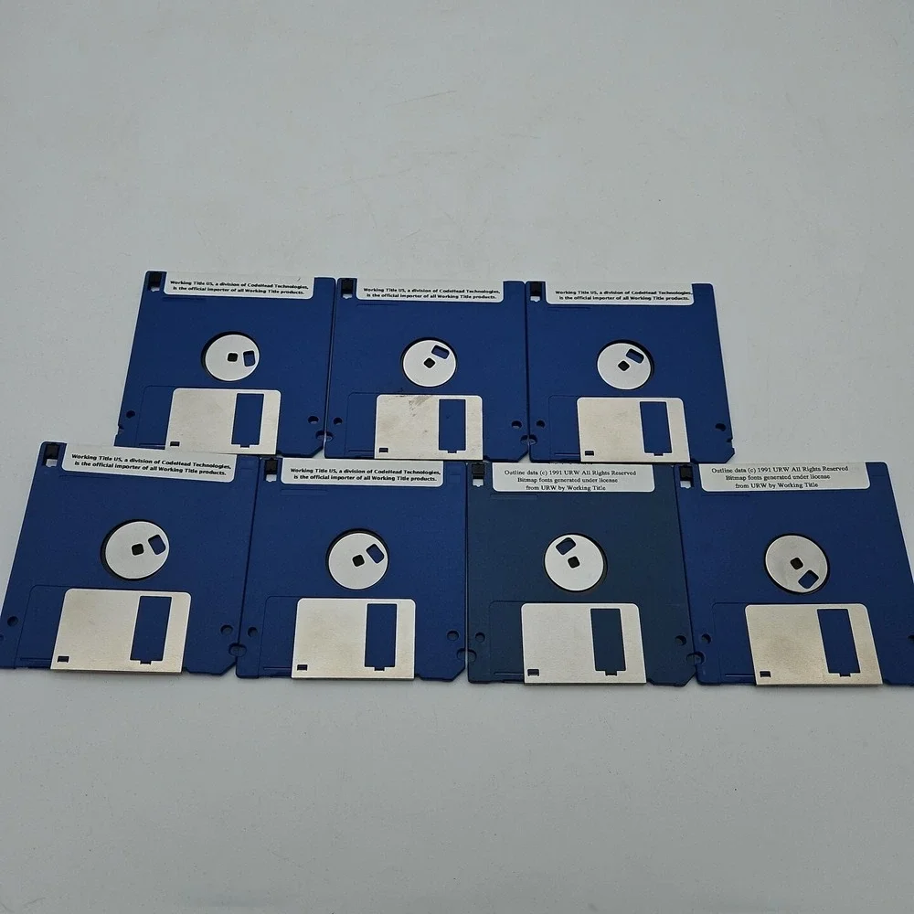Calligrapher Professional Vintage Computer Software 7 Disks‎